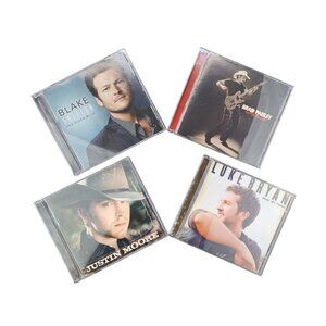 Country Music CD Bundle Lot Justin Moore Blake Shelton Luke Bryan Brad Paisley